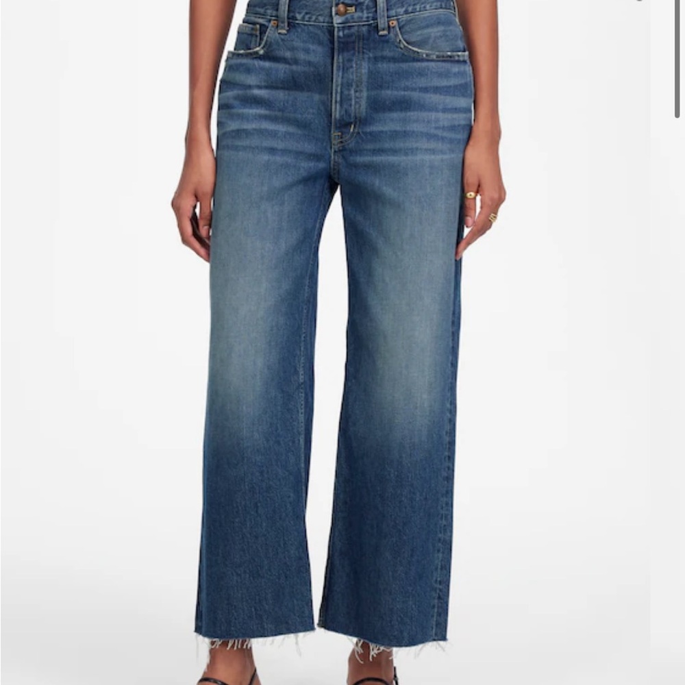 Madewell Low Slung Baggy Crop